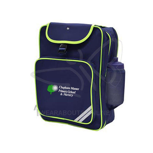 CLAPHAM MANOR HI VIS RUCKSACK