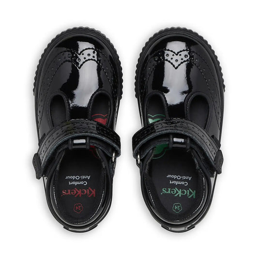 TOVNI BROGUE T-BAR - VELCRO