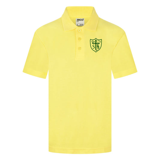 St Bedes Yellow Polo Shirt For Nursery & PE (Reception to Year 6)