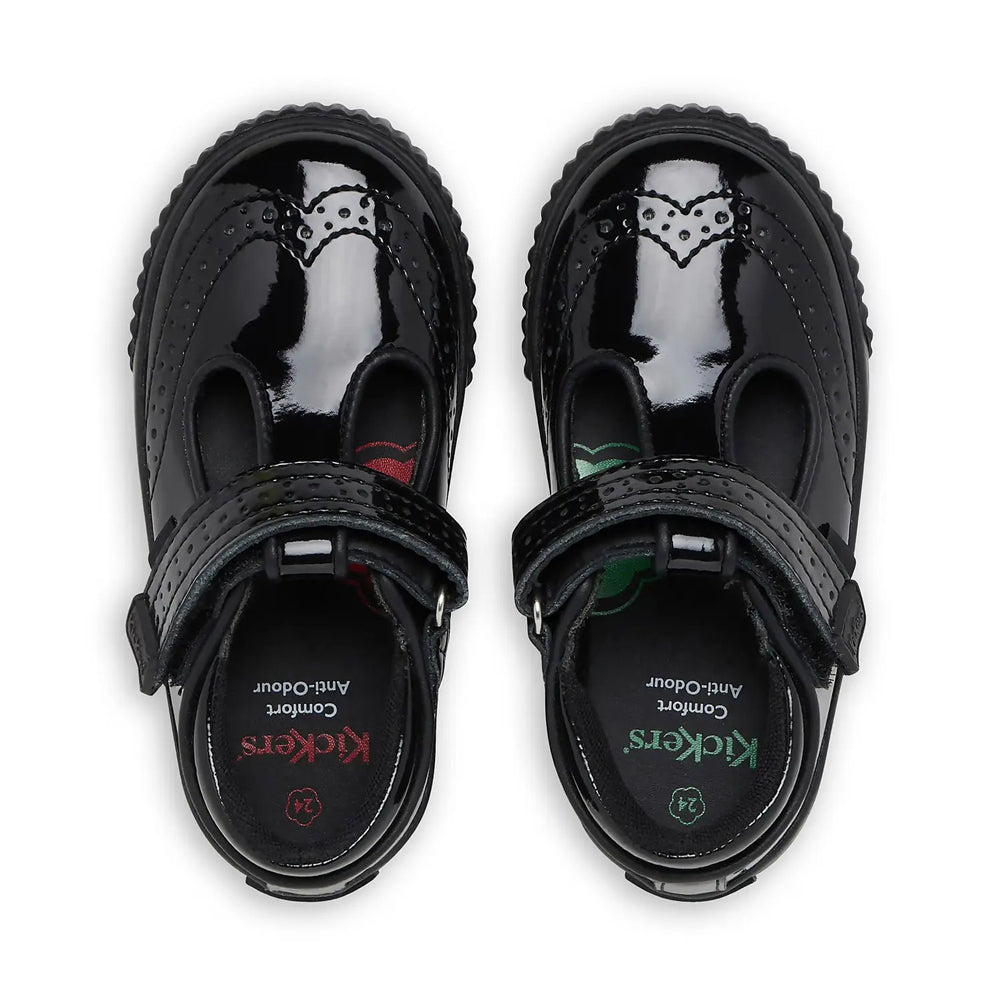 TOVNI BROGUE T-BAR - VELCRO