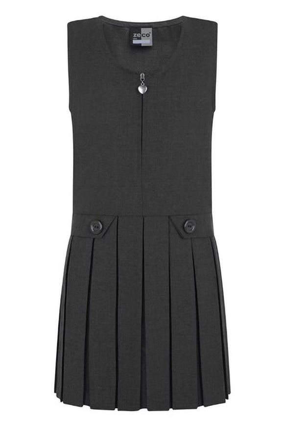 ZIP FRONT PINAFORE