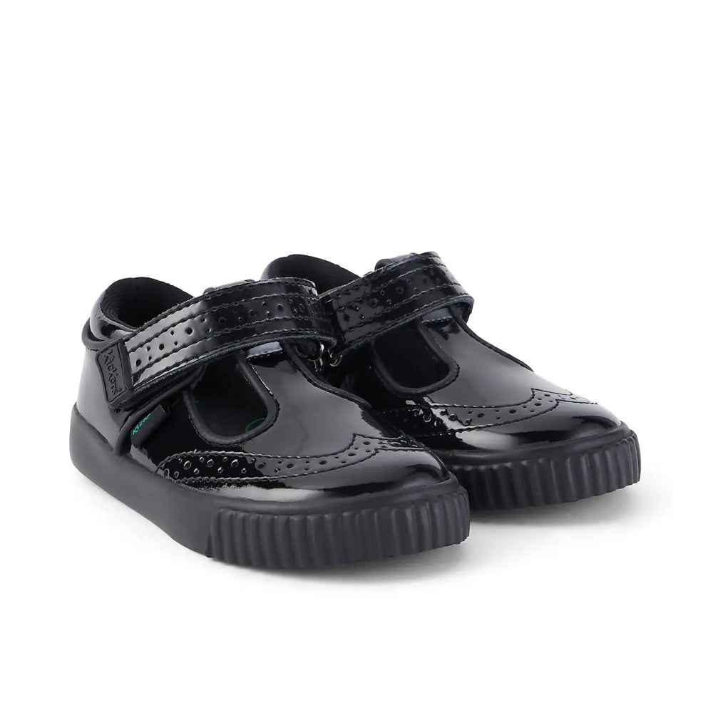 TOVNI BROGUE T-BAR - VELCRO