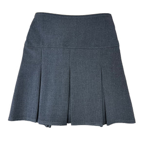 STITCH DOWN SKIRT - ELASTICATED WAIST